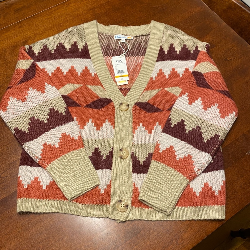 NWT C&C California Cardigan Sweater